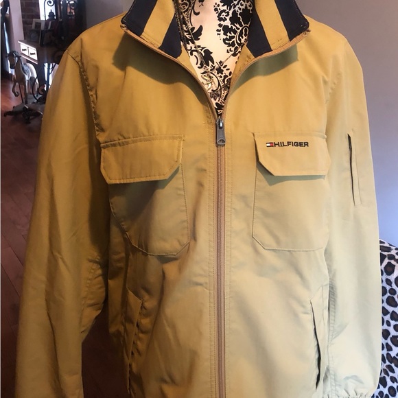 Men’s Tommy Hilfiger Size M Khaki Jacket - Picture 2 of 9